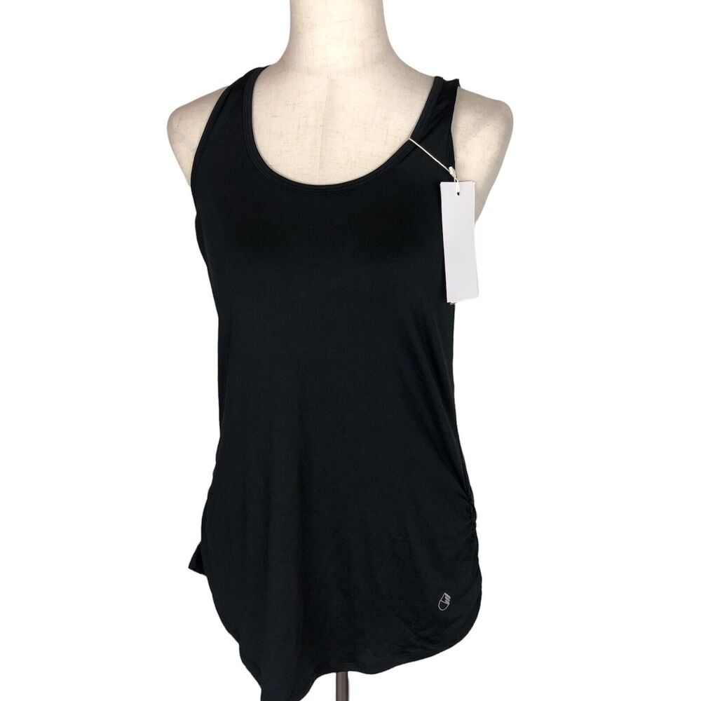 NWT Icyzone Black Racerback Tank Top Women's Medium